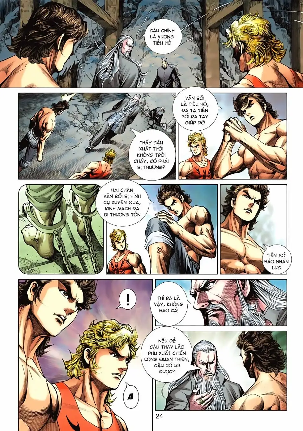 Truyện Tranh Tân Tác Long Hổ Môn trang 4