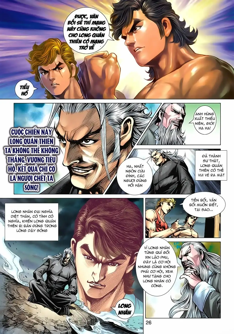 Truyện Tranh Tân Tác Long Hổ Môn trang 4