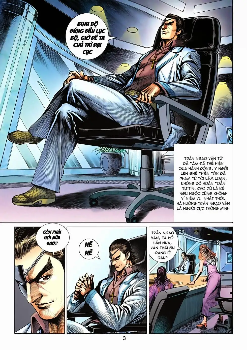 Truyện Tranh Tân Tác Long Hổ Môn trang 4