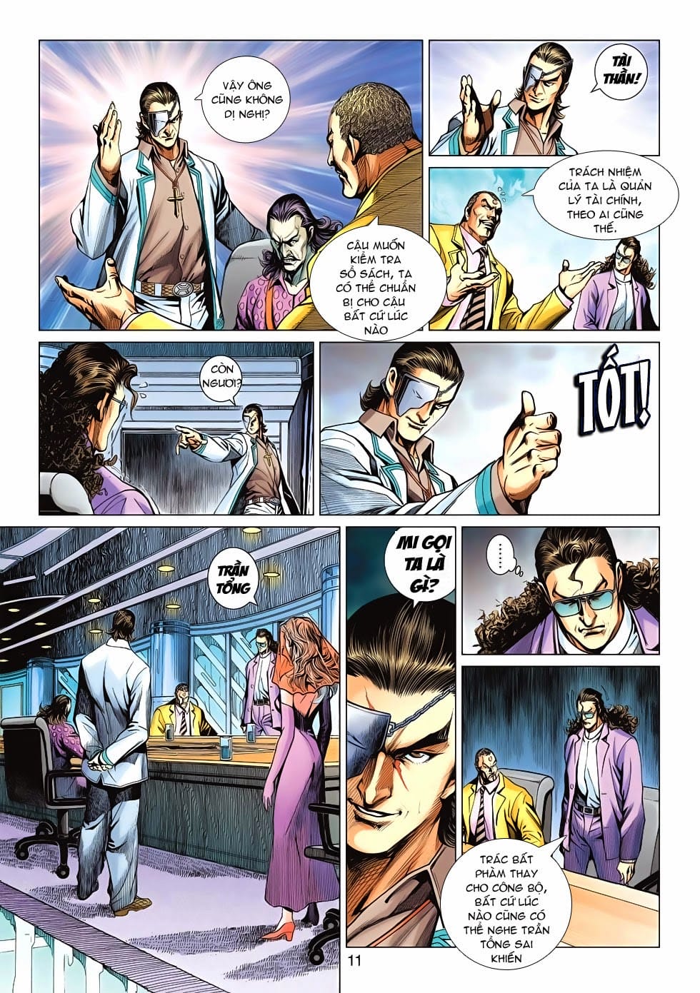 Truyện Tranh Tân Tác Long Hổ Môn trang 4