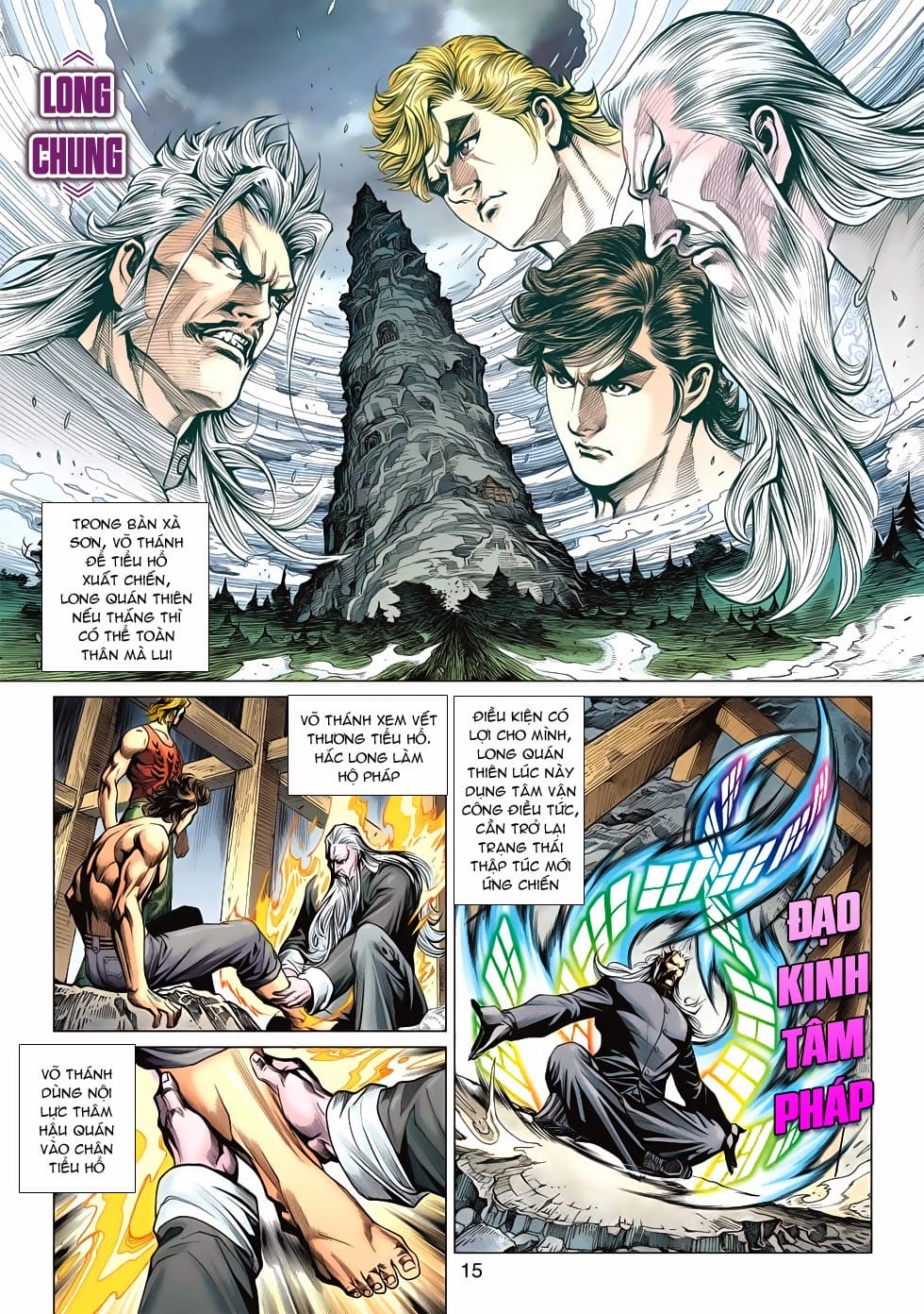 Truyện Tranh Tân Tác Long Hổ Môn trang 4