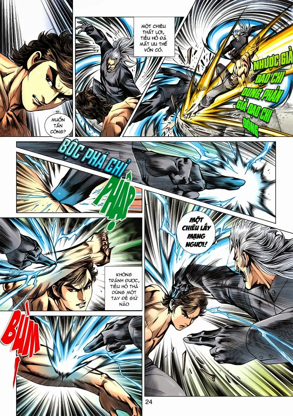 Truyện Tranh Tân Tác Long Hổ Môn trang 4