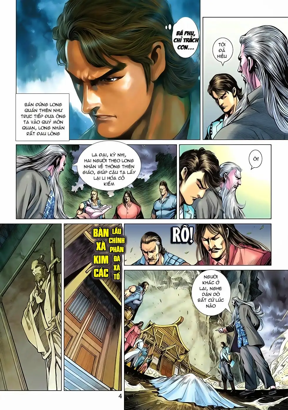 Truyện Tranh Tân Tác Long Hổ Môn trang 4