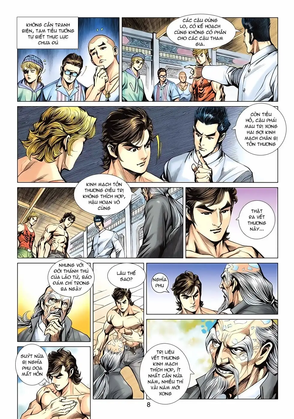 Truyện Tranh Tân Tác Long Hổ Môn trang 4