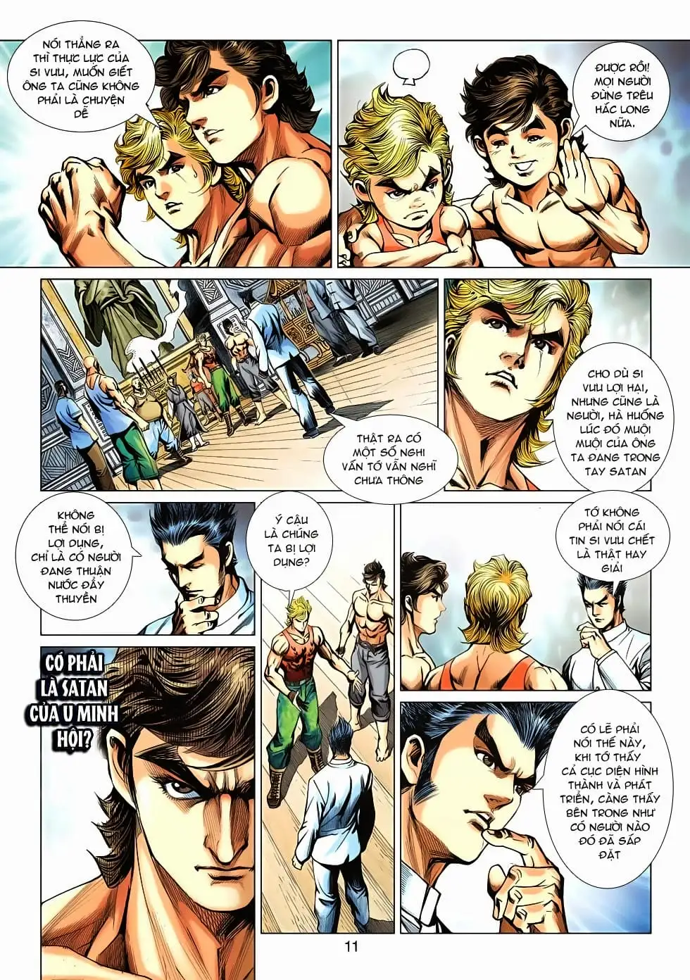 Truyện Tranh Tân Tác Long Hổ Môn trang 4