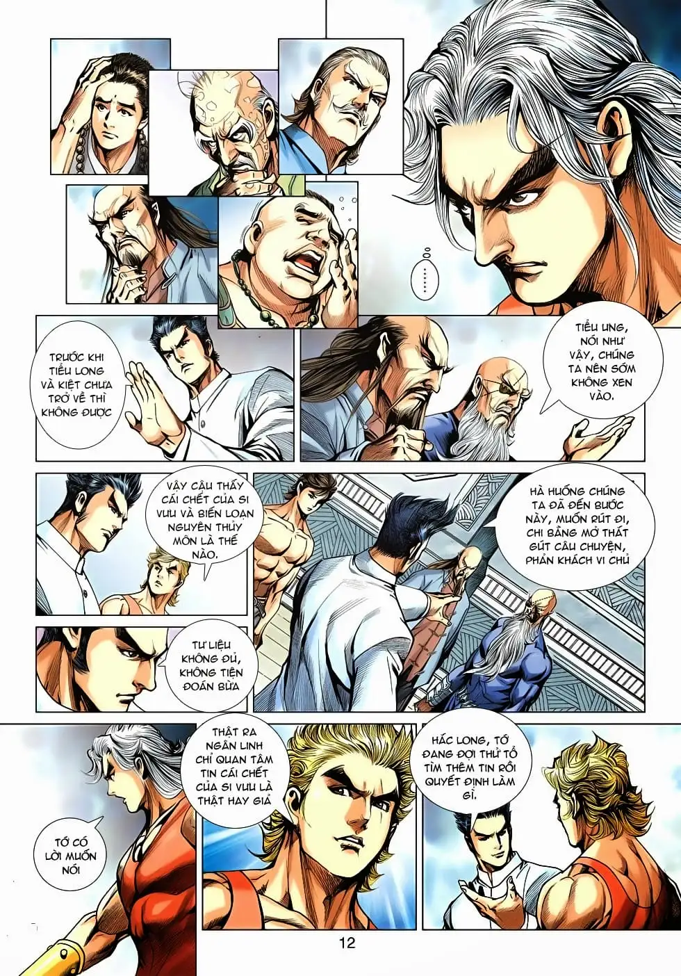 Truyện Tranh Tân Tác Long Hổ Môn trang 4