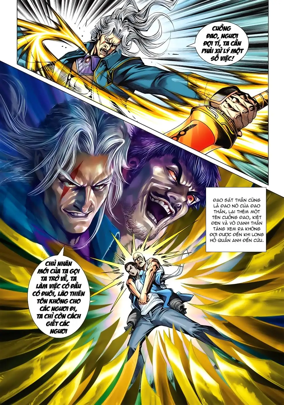 Truyện Tranh Tân Tác Long Hổ Môn trang 4