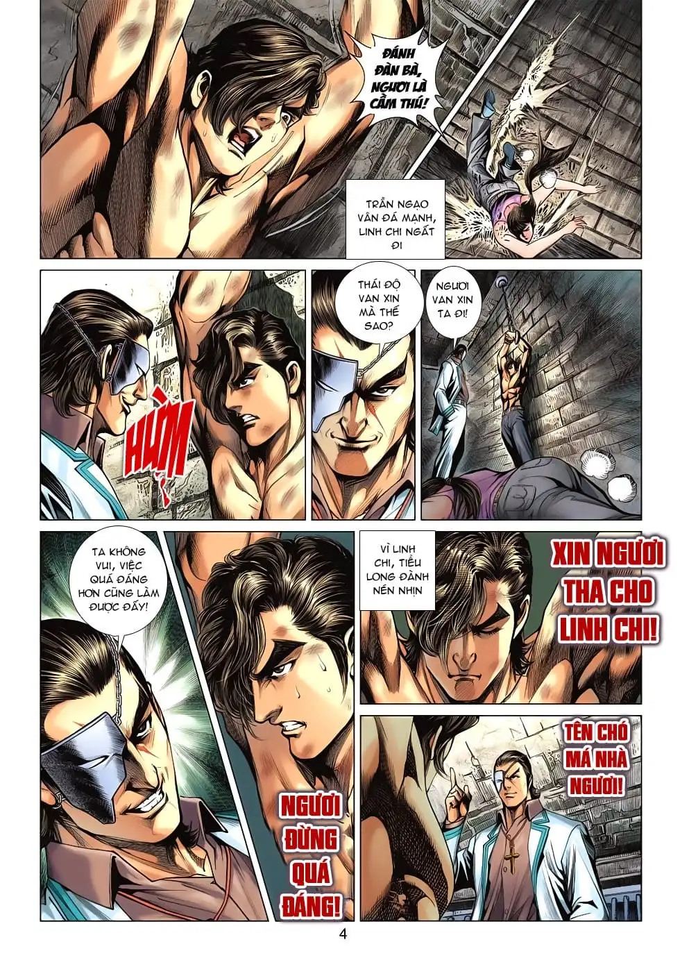 Truyện Tranh Tân Tác Long Hổ Môn trang 4
