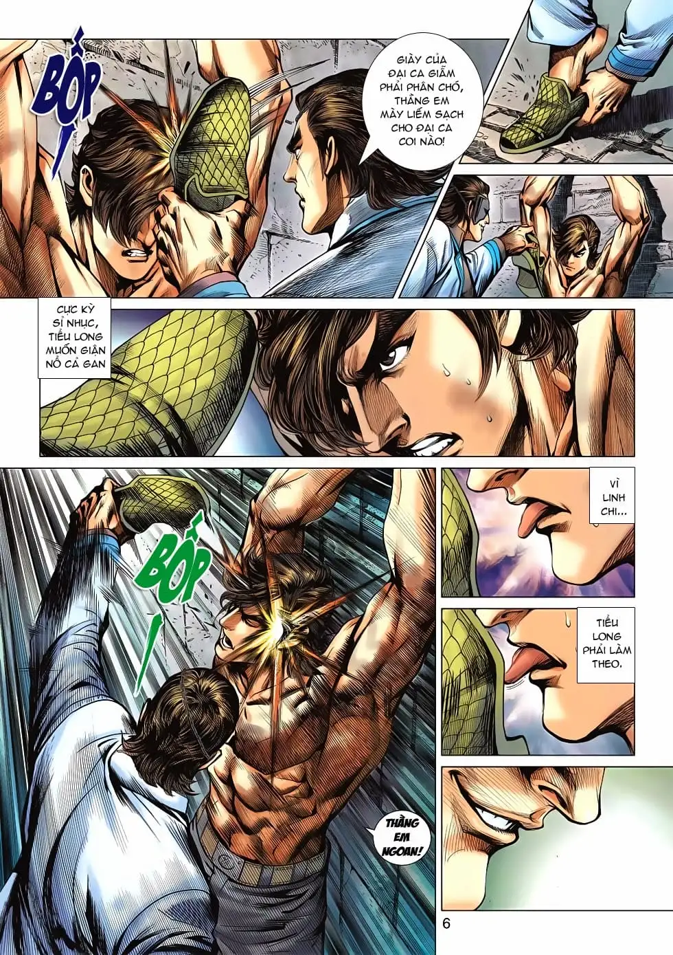 Truyện Tranh Tân Tác Long Hổ Môn trang 4