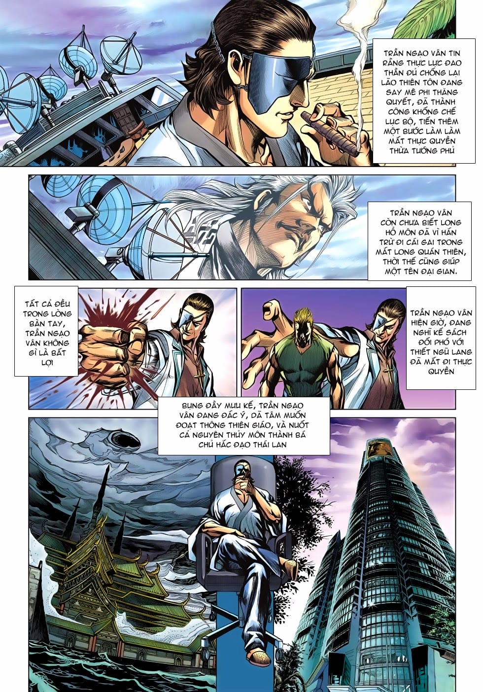 Truyện Tranh Tân Tác Long Hổ Môn trang 4
