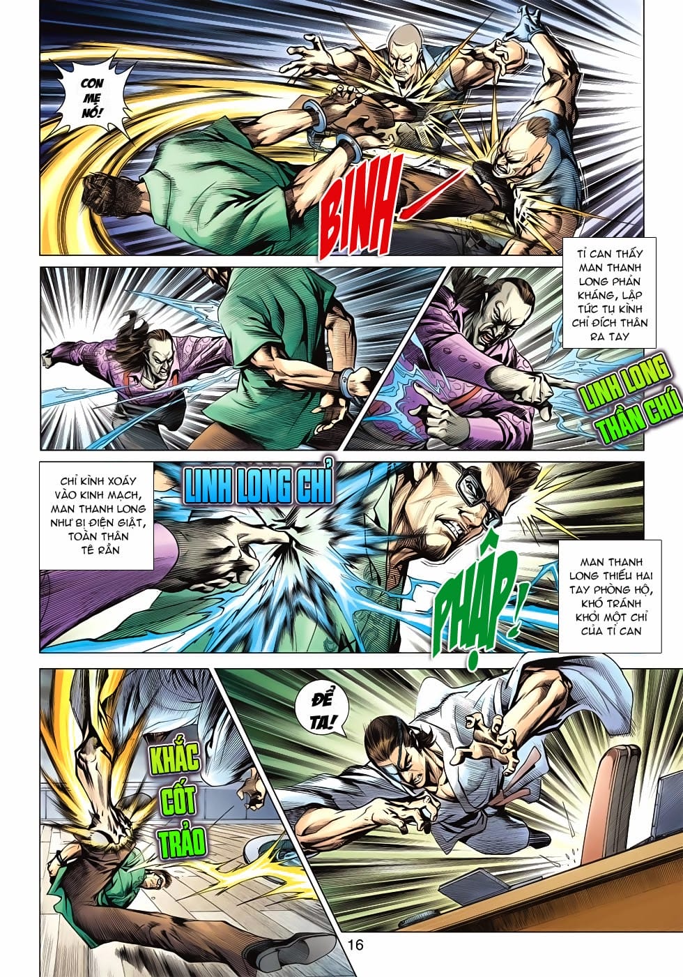 Truyện Tranh Tân Tác Long Hổ Môn trang 4
