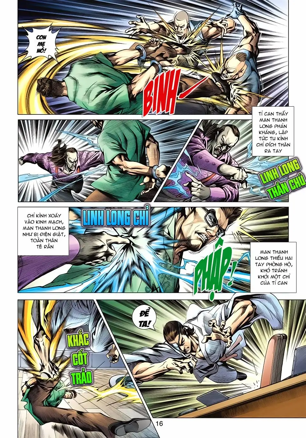 Truyện Tranh Tân Tác Long Hổ Môn trang 4