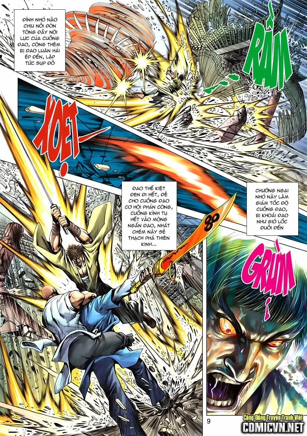 Truyện Tranh Tân Tác Long Hổ Môn trang 4