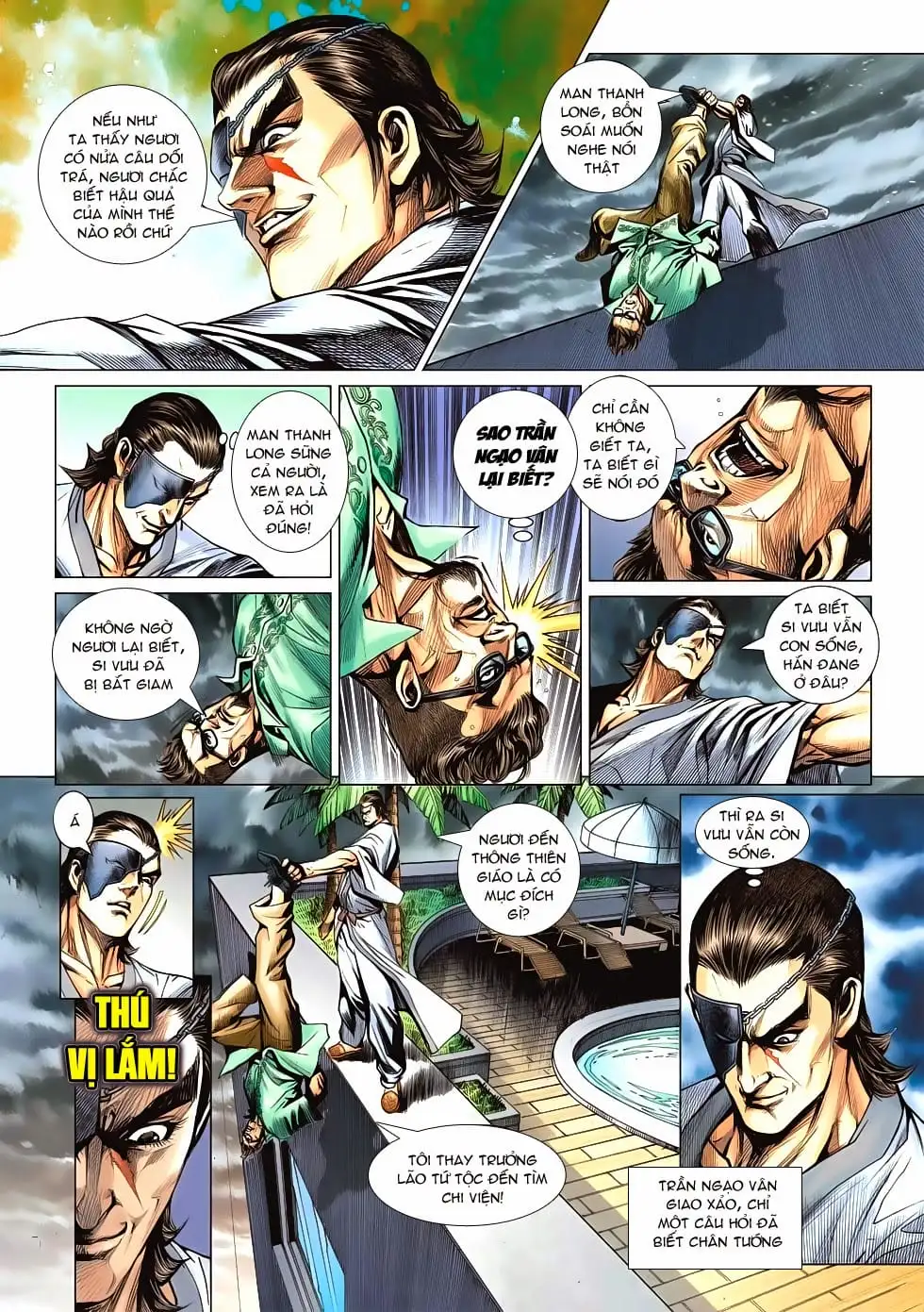Truyện Tranh Tân Tác Long Hổ Môn trang 4