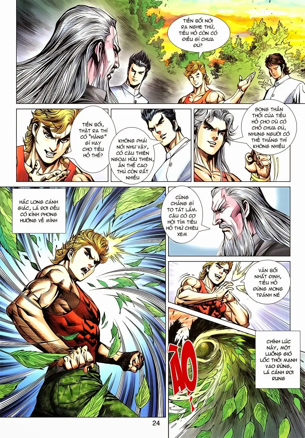 Truyện Tranh Tân Tác Long Hổ Môn trang 4