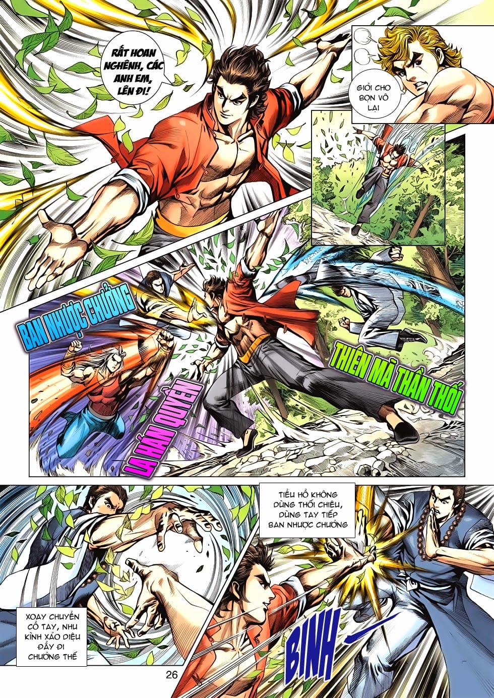 Truyện Tranh Tân Tác Long Hổ Môn trang 4