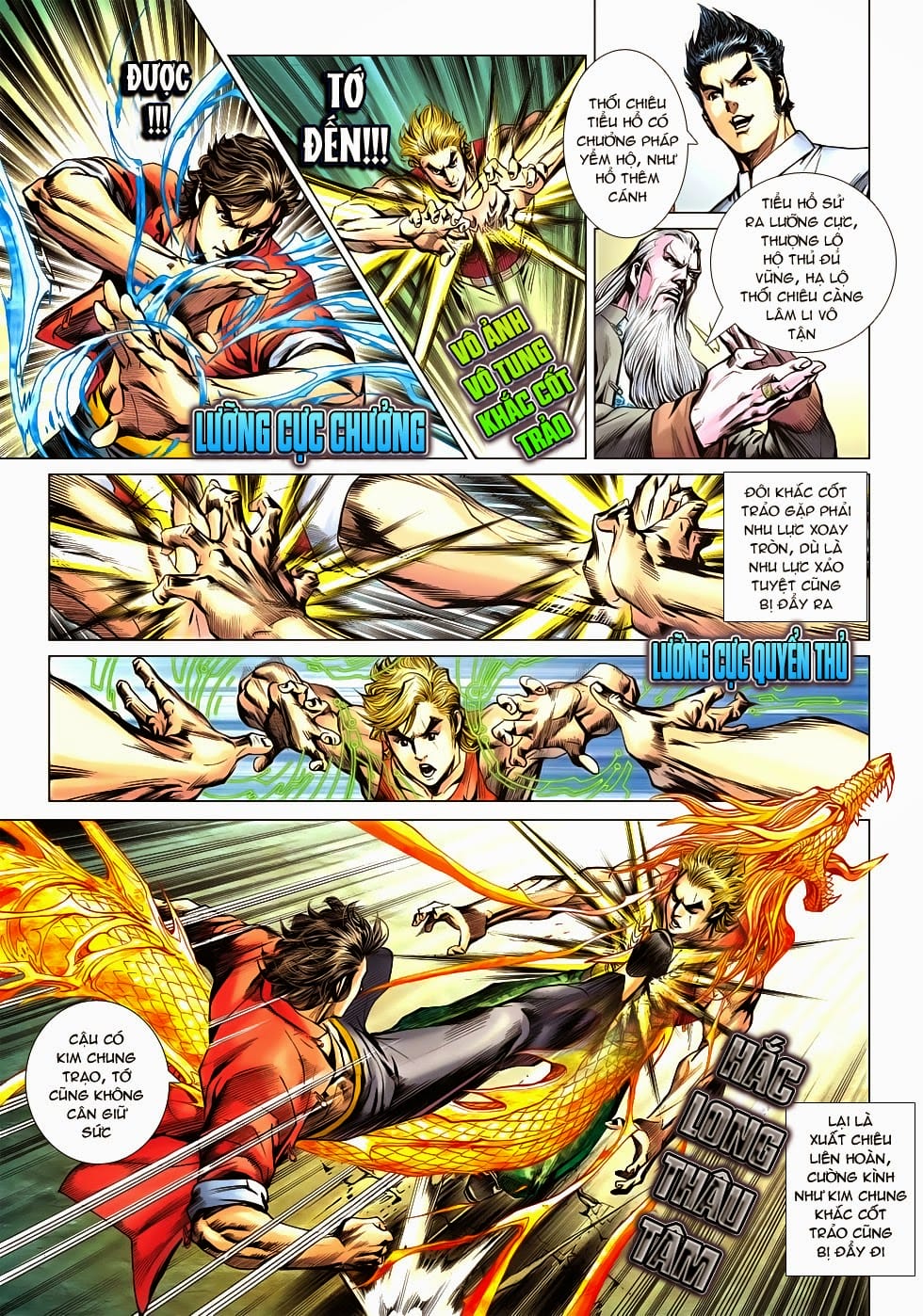 Truyện Tranh Tân Tác Long Hổ Môn trang 4