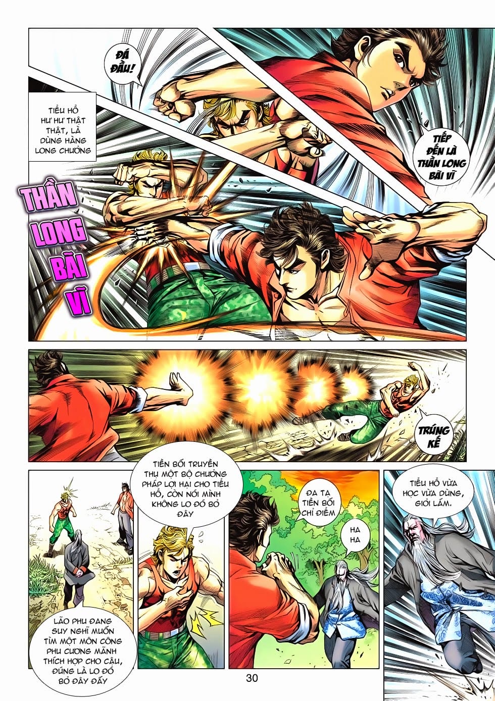 Truyện Tranh Tân Tác Long Hổ Môn trang 4
