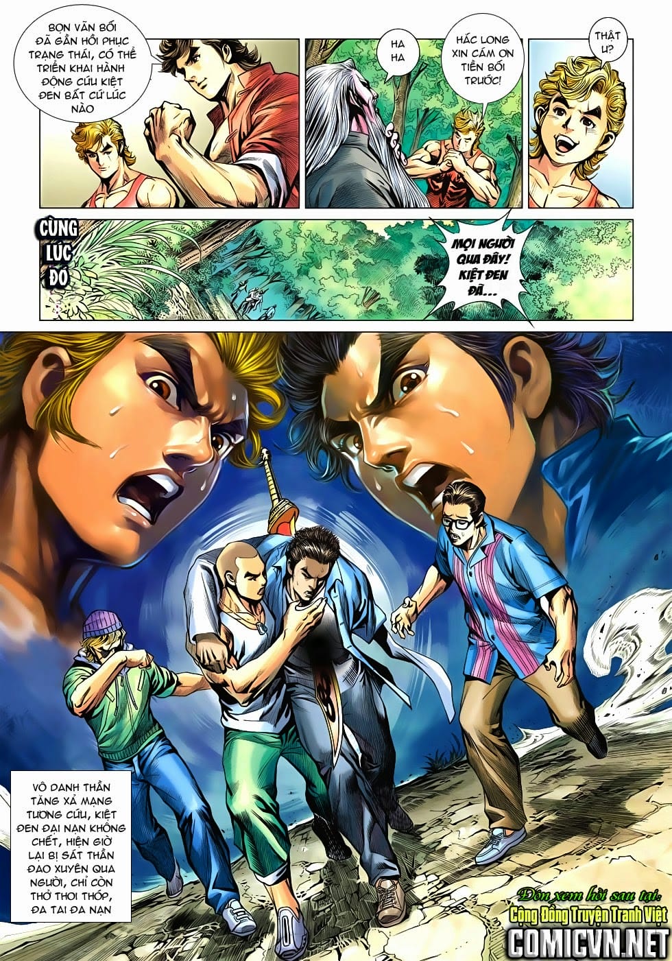Truyện Tranh Tân Tác Long Hổ Môn trang 4
