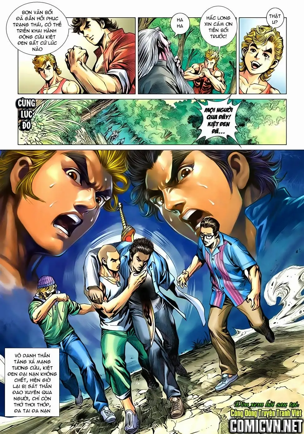 Truyện Tranh Tân Tác Long Hổ Môn trang 4