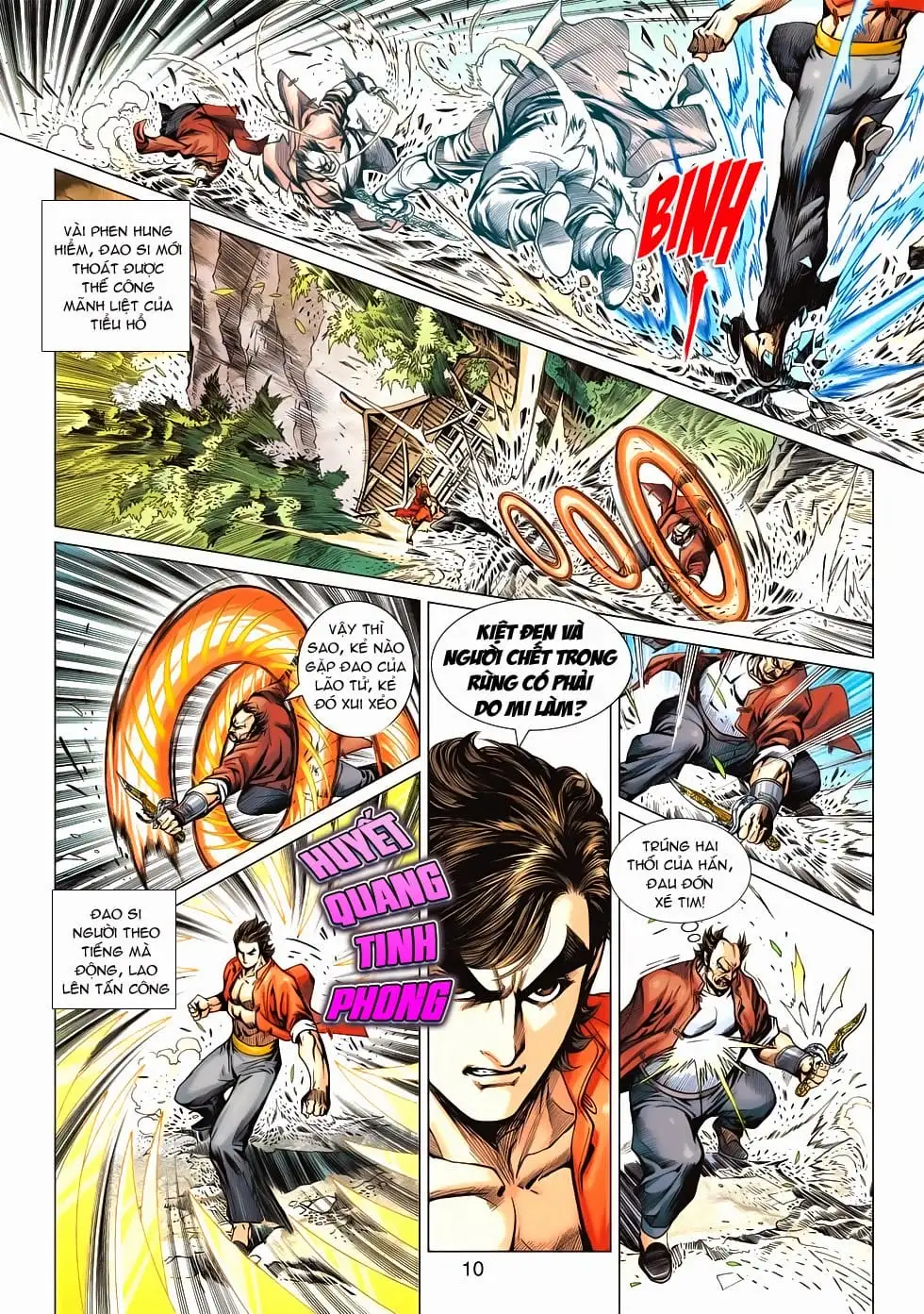 Truyện Tranh Tân Tác Long Hổ Môn trang 4