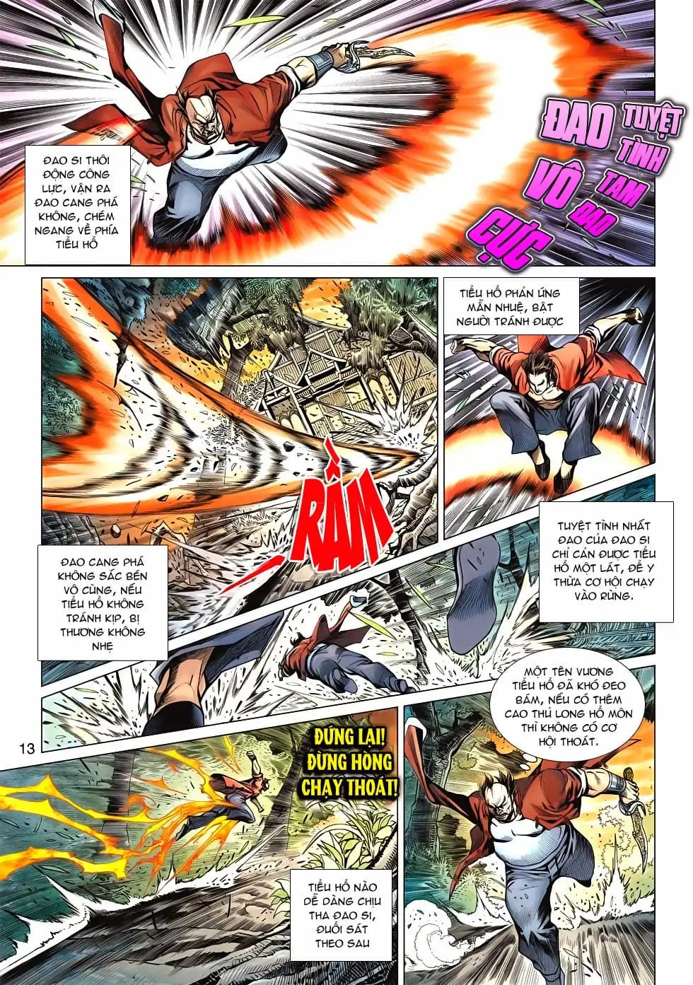 Truyện Tranh Tân Tác Long Hổ Môn trang 4