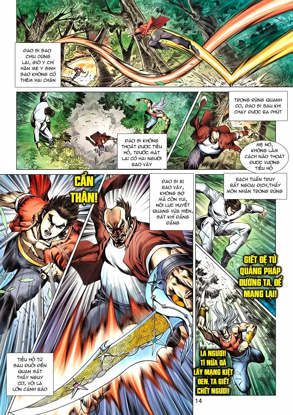 Truyện Tranh Tân Tác Long Hổ Môn trang 4