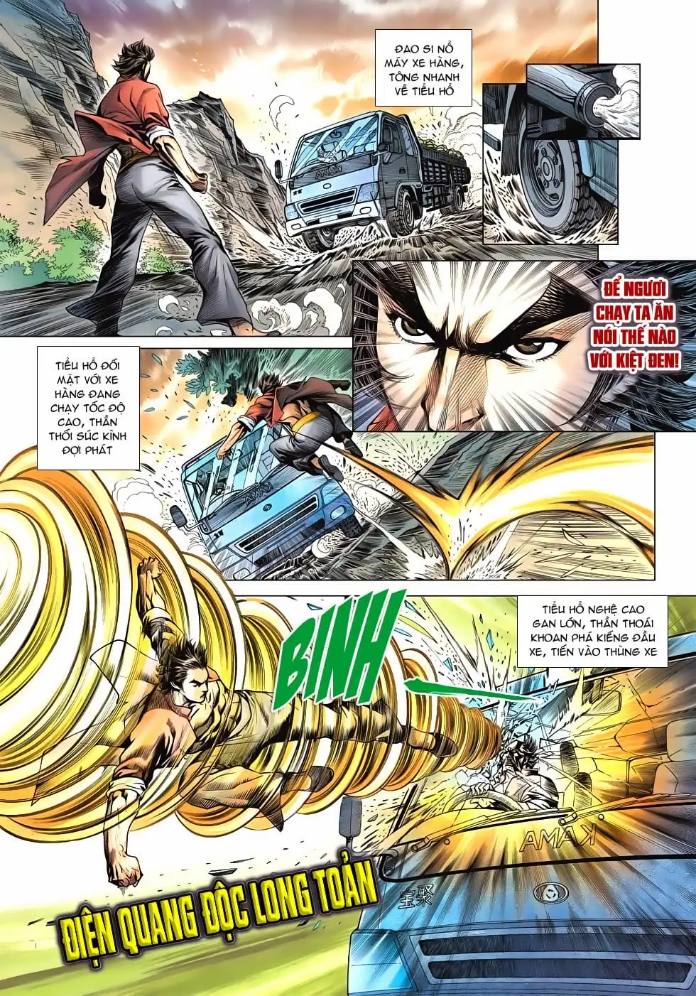 Truyện Tranh Tân Tác Long Hổ Môn trang 4