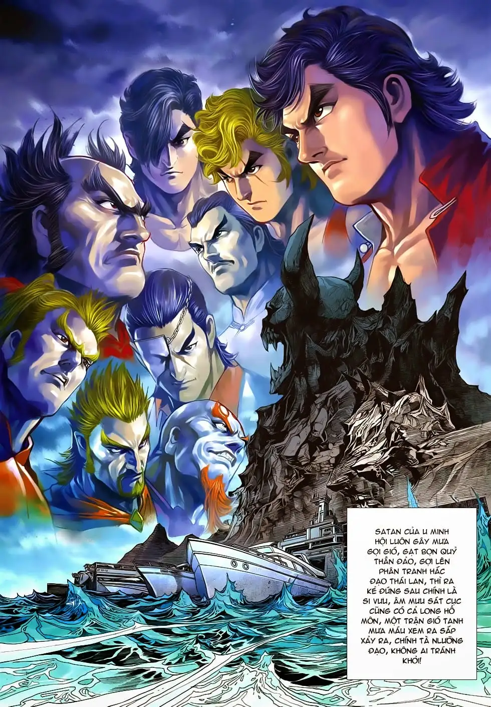 Truyện Tranh Tân Tác Long Hổ Môn trang 4