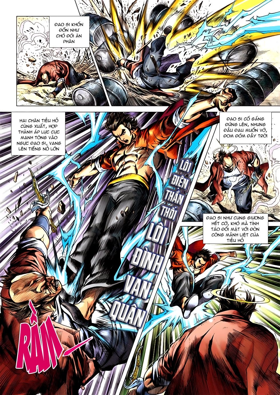 Truyện Tranh Tân Tác Long Hổ Môn trang 4