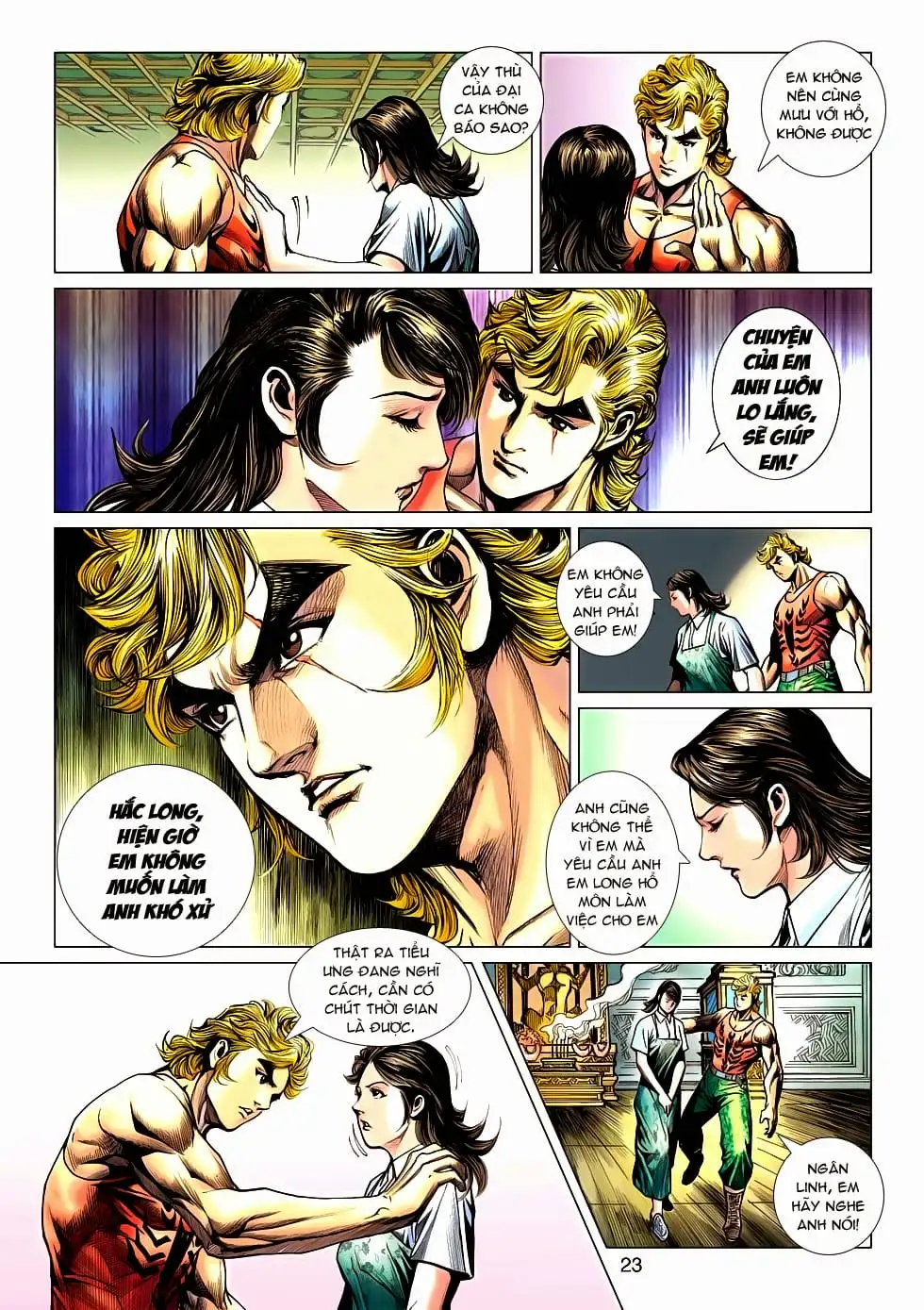 Truyện Tranh Tân Tác Long Hổ Môn trang 4