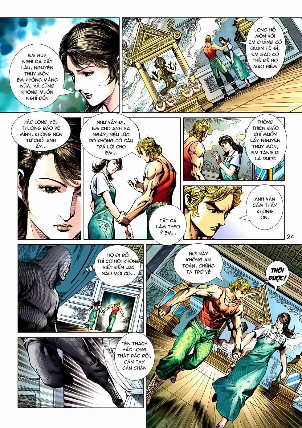 Truyện Tranh Tân Tác Long Hổ Môn trang 4