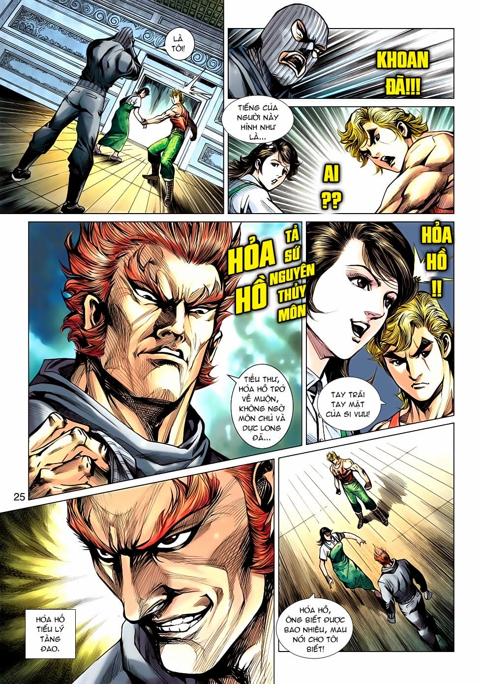 Truyện Tranh Tân Tác Long Hổ Môn trang 4