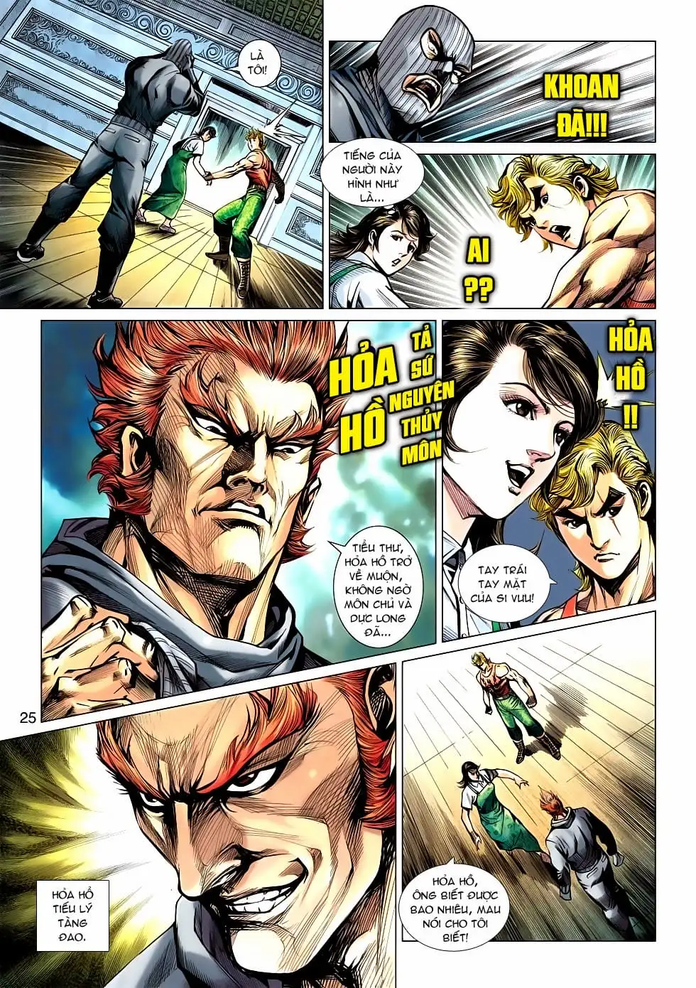 Truyện Tranh Tân Tác Long Hổ Môn trang 4