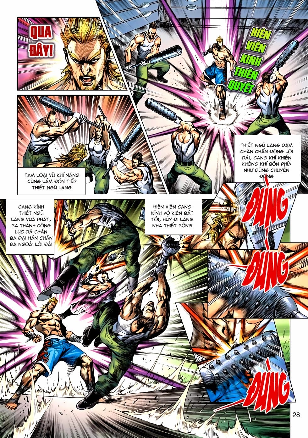 Truyện Tranh Tân Tác Long Hổ Môn trang 4