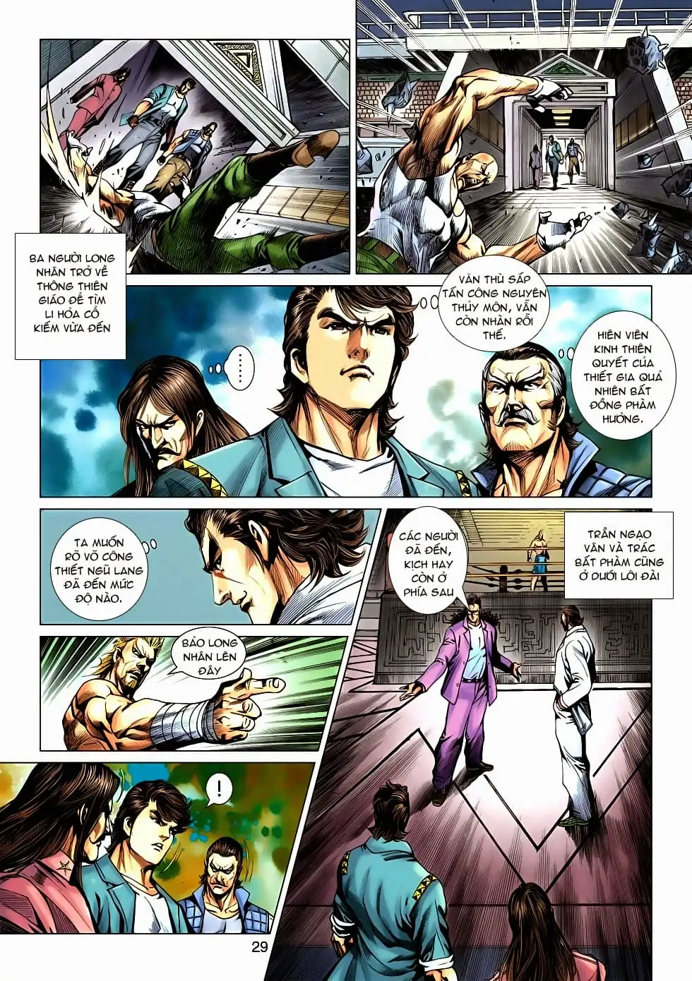 Truyện Tranh Tân Tác Long Hổ Môn trang 4