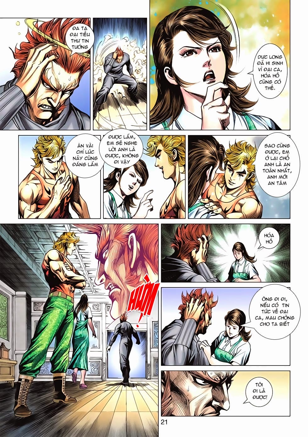 Truyện Tranh Tân Tác Long Hổ Môn trang 4