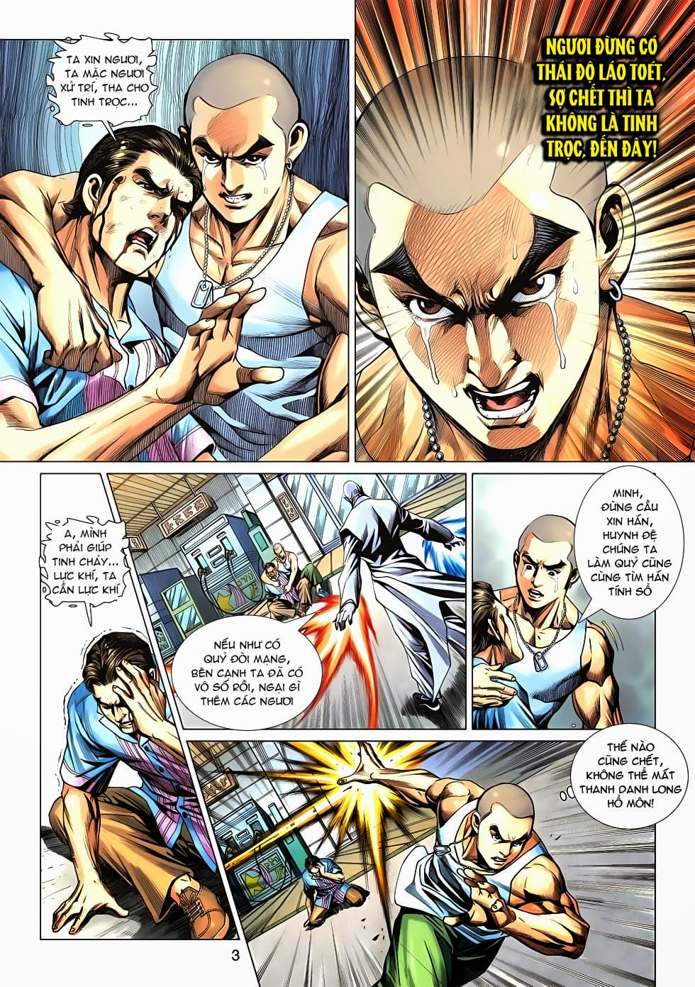 Truyện Tranh Tân Tác Long Hổ Môn trang 4