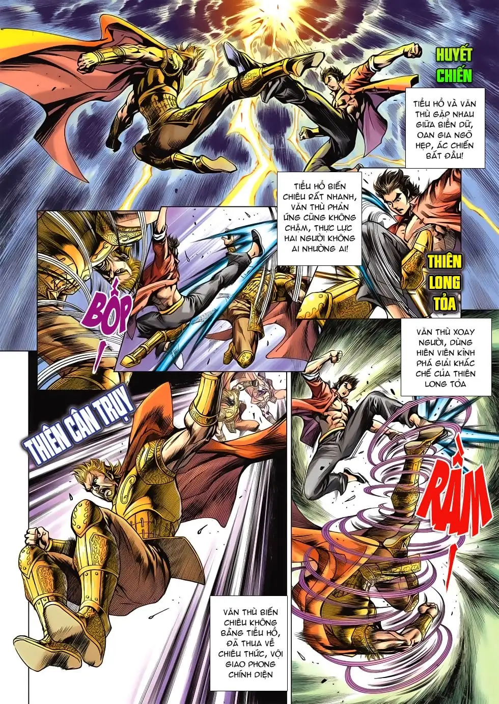 Truyện Tranh Tân Tác Long Hổ Môn trang 4