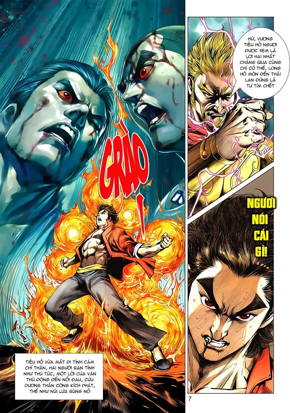 Truyện Tranh Tân Tác Long Hổ Môn trang 4