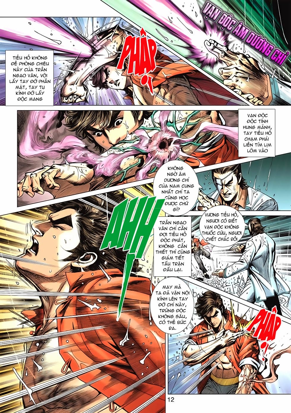 Truyện Tranh Tân Tác Long Hổ Môn trang 4