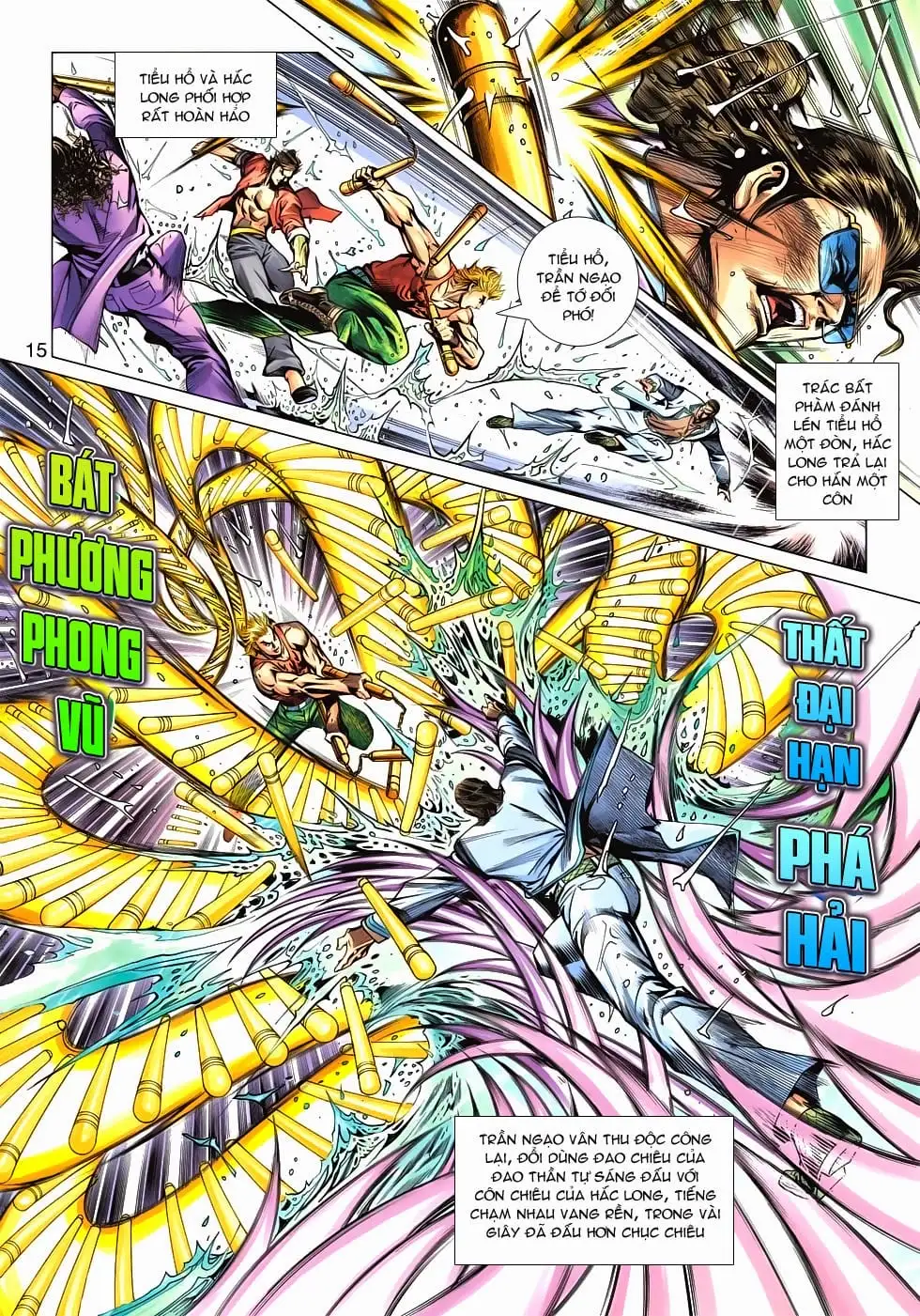 Truyện Tranh Tân Tác Long Hổ Môn trang 4