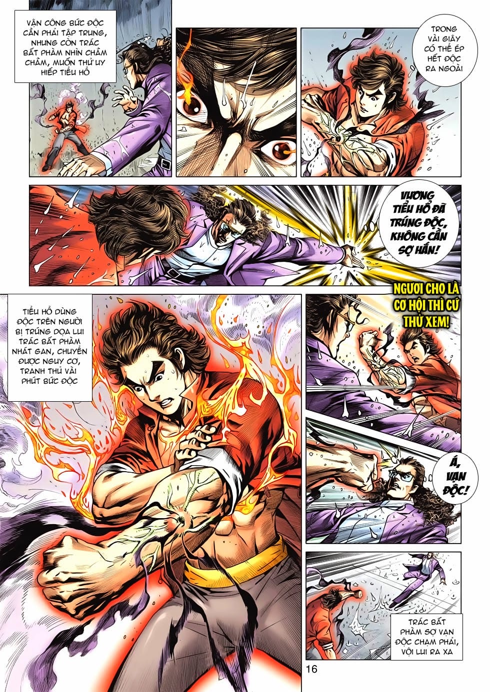Truyện Tranh Tân Tác Long Hổ Môn trang 4