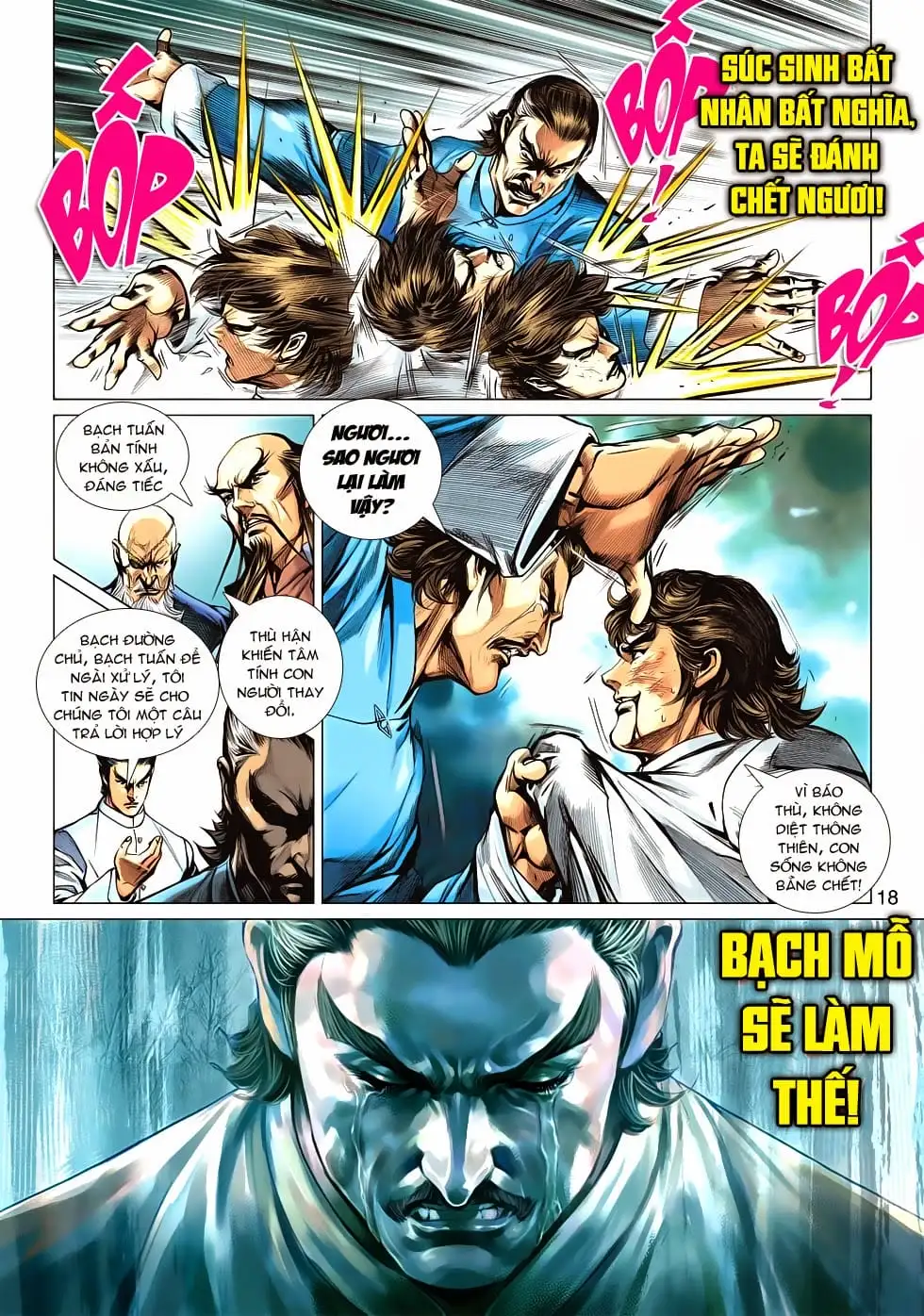 Truyện Tranh Tân Tác Long Hổ Môn trang 4