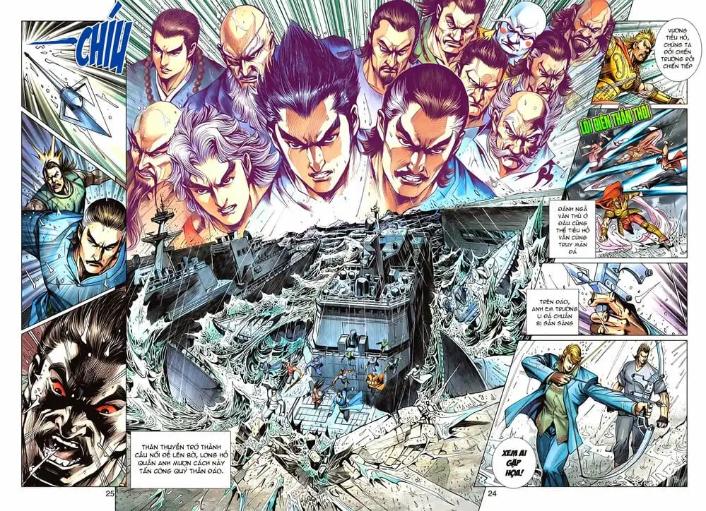 Truyện Tranh Tân Tác Long Hổ Môn trang 4