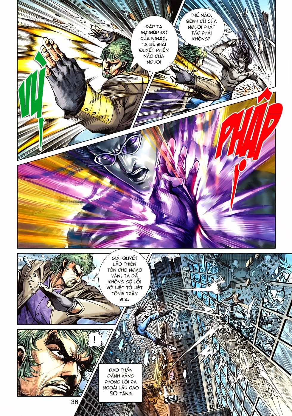 Truyện Tranh Tân Tác Long Hổ Môn trang 4