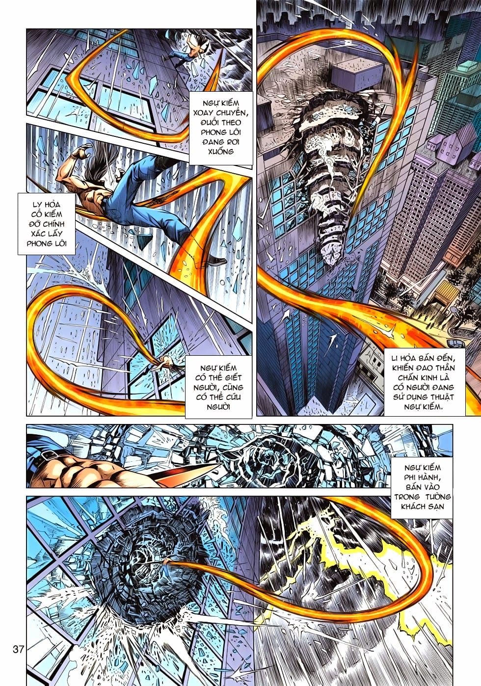 Truyện Tranh Tân Tác Long Hổ Môn trang 4