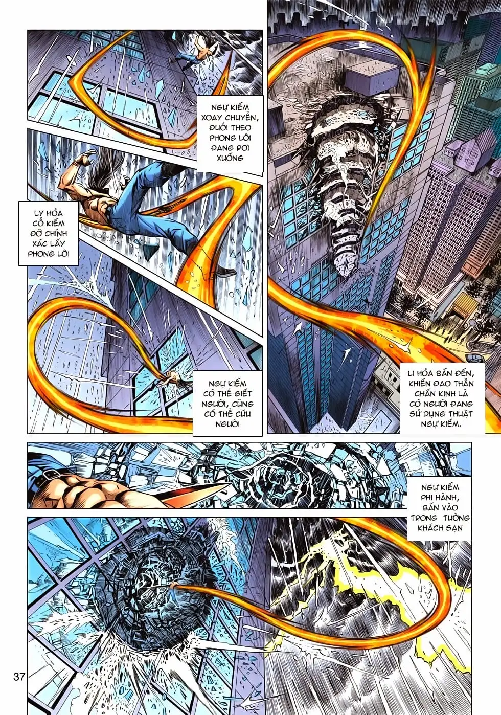 Truyện Tranh Tân Tác Long Hổ Môn trang 4