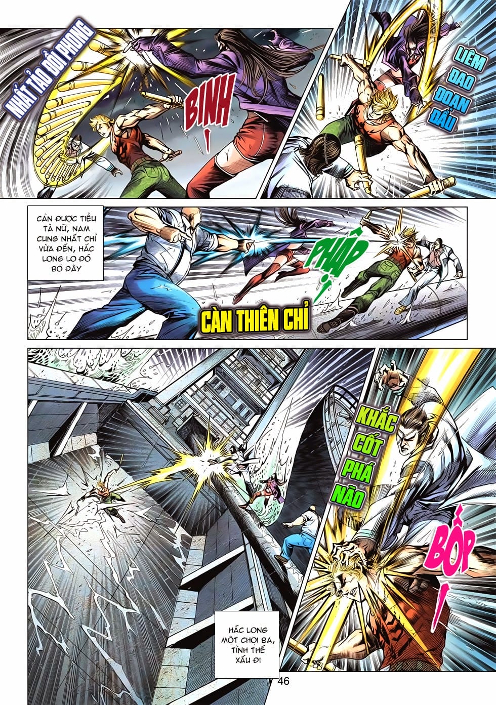 Truyện Tranh Tân Tác Long Hổ Môn trang 4