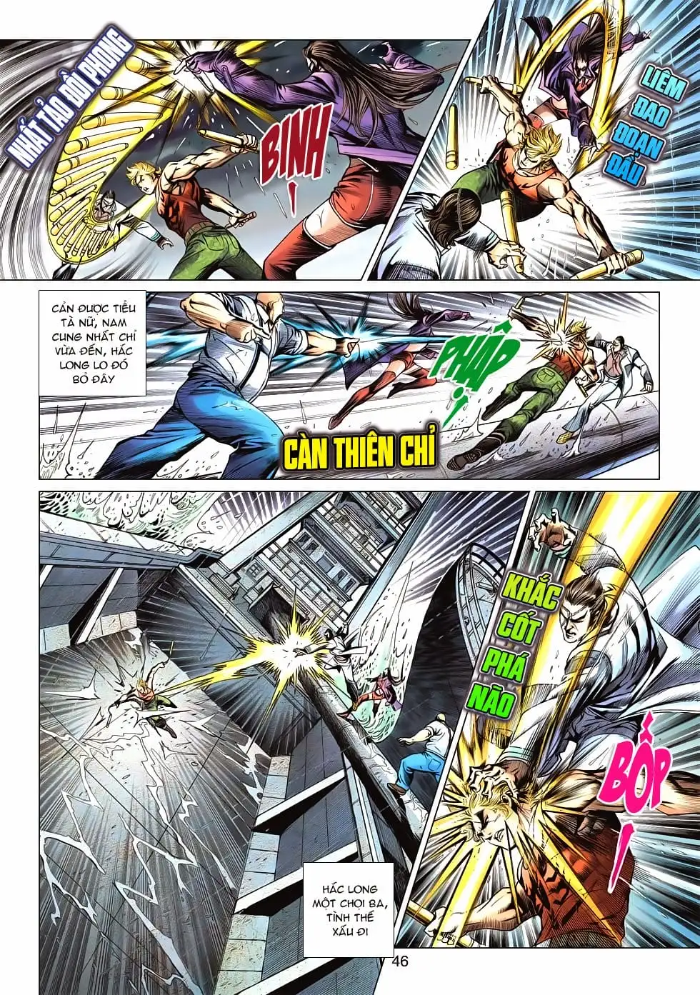 Truyện Tranh Tân Tác Long Hổ Môn trang 4